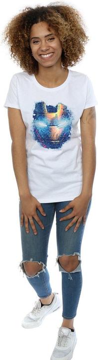 Produktbild Iron Man Distressed Head TShirt (S)