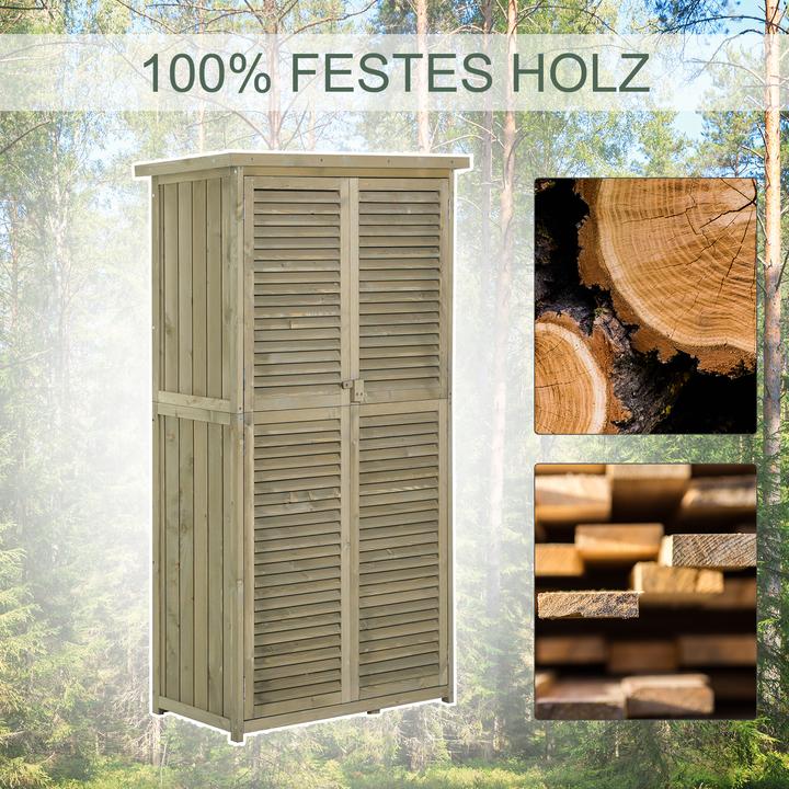Actual product image Outsunny Tool shed