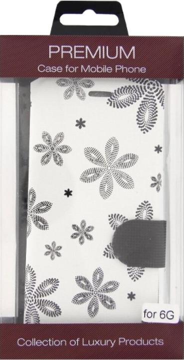 Actual product image OEM Book Case BT10 for iPhone 6 - white (Apple iPhone 6)