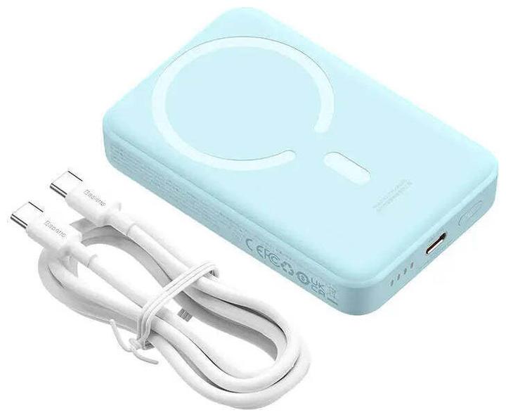 Actual product image Baseus Magnetic Wireless Powerbank (10000 mAh, 30 W, 23.10 Wh)