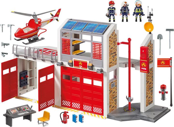 Productafbeelding Playmobil Grote brandweerkazerne (9462, Playmobil Stad Actie)