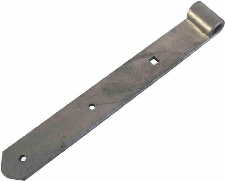 Actual product image GAH Shutter hinge width 60 mm length 800 x 60 mm thickness 8 mm steel hot-dip galvanised Ø 20 mm