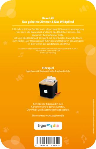 Image du produit Tigermedia Lilli, sorcière de Tigercard : La chambre secrète Le cheval sauvage (Allemand)