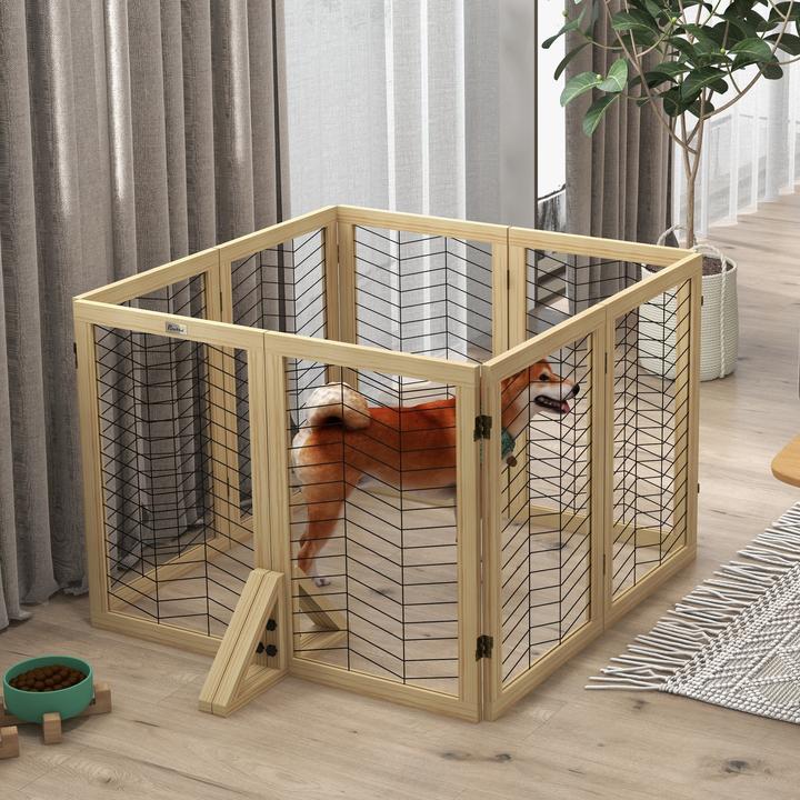 Produktbild PawHut Hundetürgitter