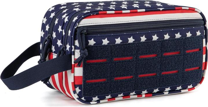 Produktbild Only-Bags.Store Taktische Kulturtasche, Hygienetasche, Werkzeugtaschen, kleines Set, Herren-Rasierset, Reisedusche