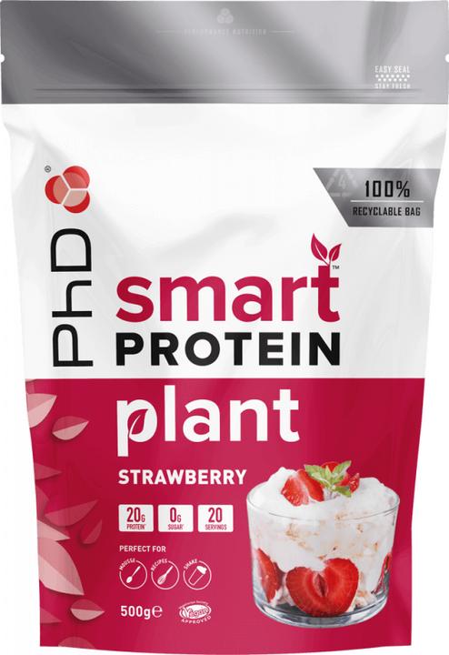 Actual product image PhD Nutrition Smart Plant Protein 500g (Strawberry, 1 pcs., 551 g)