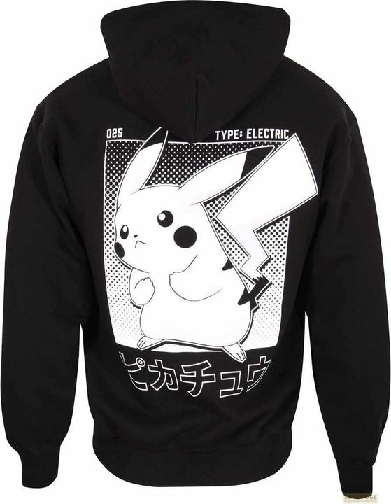 Heroes Inc Pokemon sweater à capuche Halftone Pikachu (M) (M)