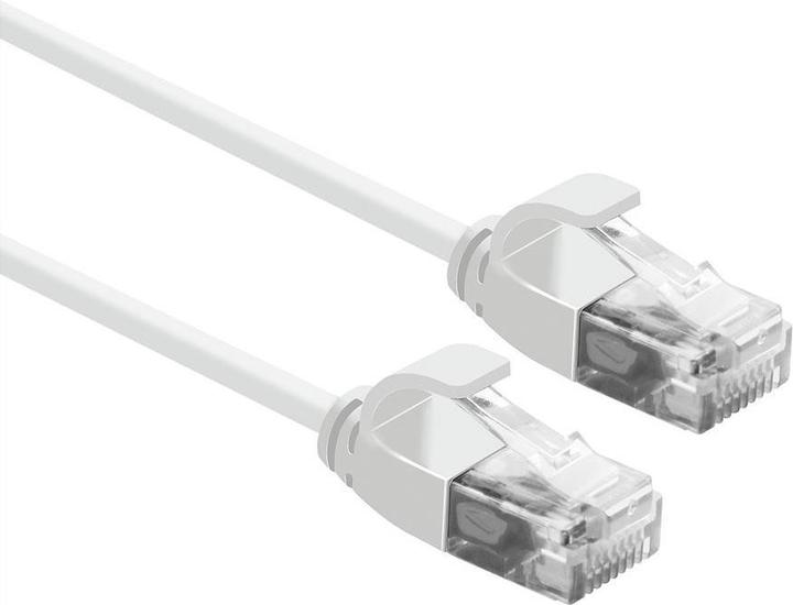 Roline UTP DataCenter Patch Cable Cat.6A, LSOH, slim, white, 2.0 m (U/UTP, CAT6a, 2 m)