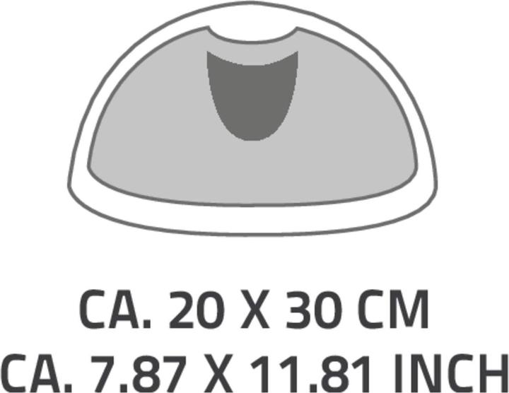 Image du produit Ridder Coussin cervical Comfort 30 x 20 cm ultramarin (3 x 20 x 35 cm)