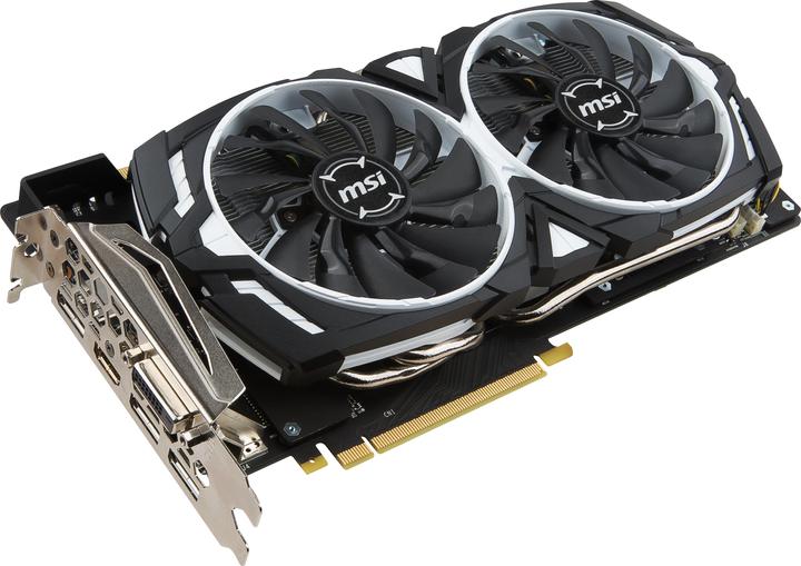 Produktbild MSI GeForce GTX 1070 ARMOR OC (8 GB)