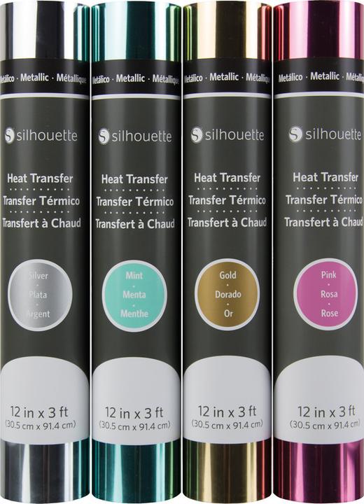 Image du produit Silhouette film thermocollant floqué