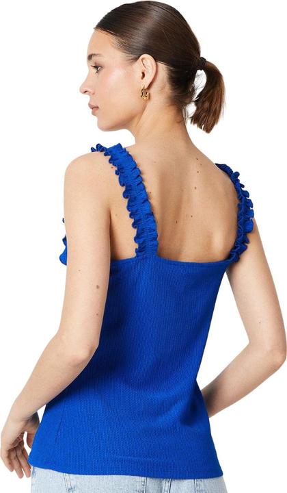Actual product image Dorothy Perkins Womens/Ladies Frilled Front Tie Tank Top (L)