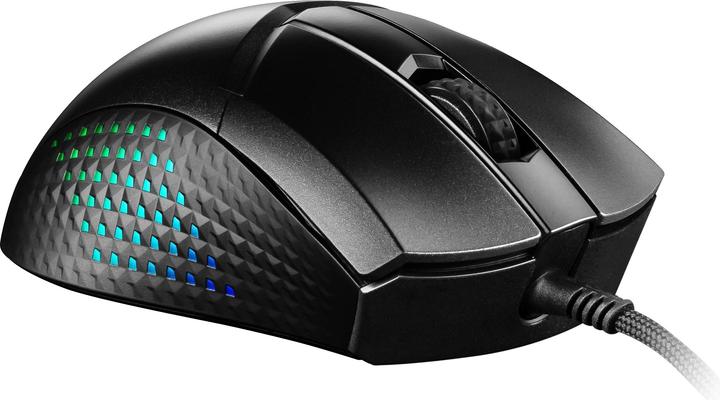 Actual product image MSI CLUTCH GM51 LIGHTWEIGHT mouse Right-hand USB Type-A Optical 26000 DPI (Cable)