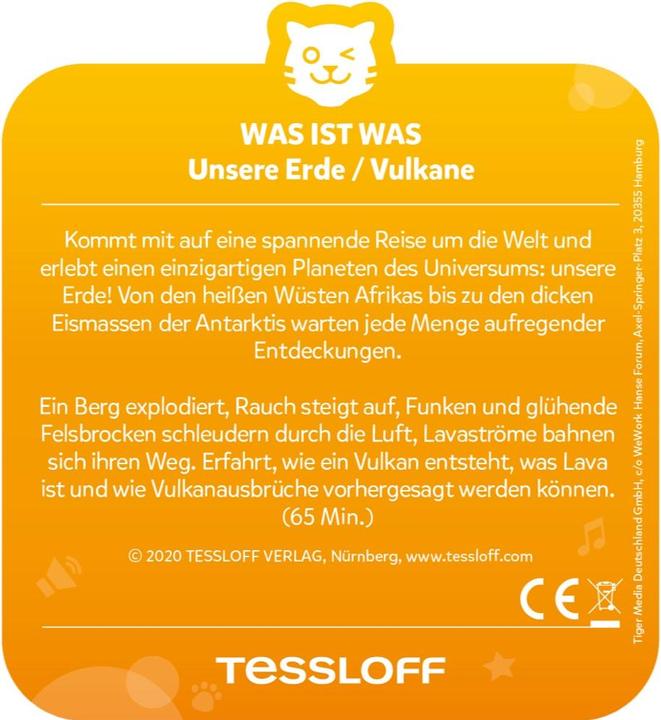 Image du produit Tigermedia WAS IST WAS : Notre Terre / Volcans (Allemand)