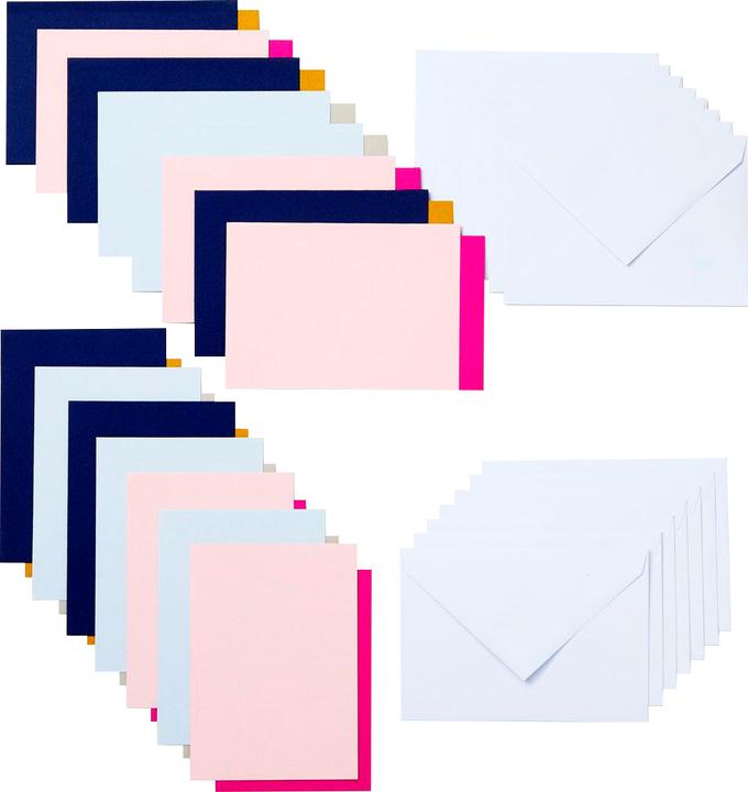 Image du produit Cricut Carte vierge Joy or/bleu foncé/gris clair, 15 pièces (15 pcs)