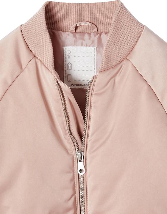 Actual product image Vertbaudet Shiny girls' bomber jacket with recycled polyester (104)