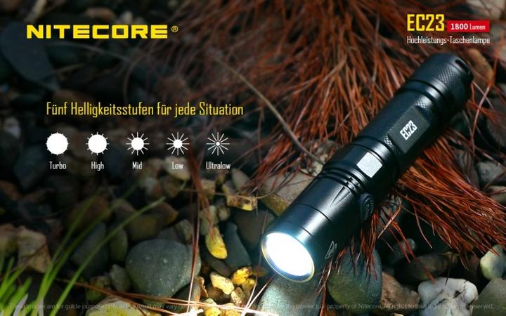 Actual product image Nitecore Ec23 (12.90 cm, 1800 lm)