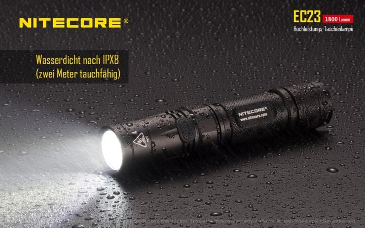 Actual product image Nitecore Ec23 (12.90 cm, 1800 lm)