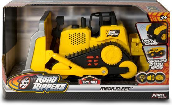 Nikko Veicoli da Cantiere con Luci e Suoni - Bulldozer (30cm)