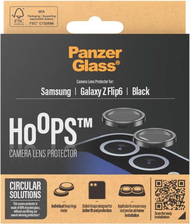 Image du produit PanzerGlass Lentille Hoops (1 pièce(s), Samsung Galaxy Z Flip6)