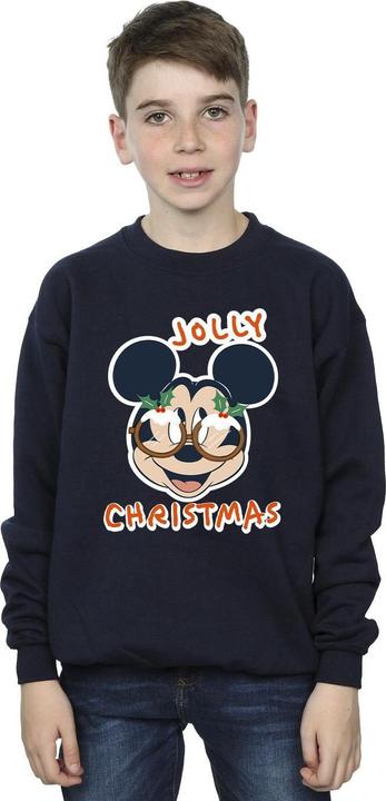 Image du produit Disney - Sweat MICKEY MOUSE JOLLY CHRISTMAS GLASSES - Garçon (152, 158)