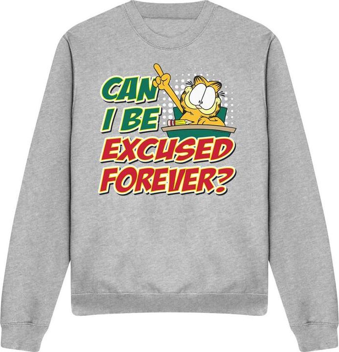 Image du produit Garfield - Sweat EXCUSED FOREVER - Adulte (M)