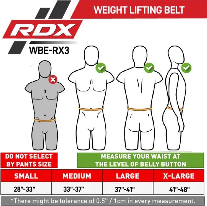 Produktbild Rdx Weight Lifting Belt Eva Curve Rx3 Gray-Xl