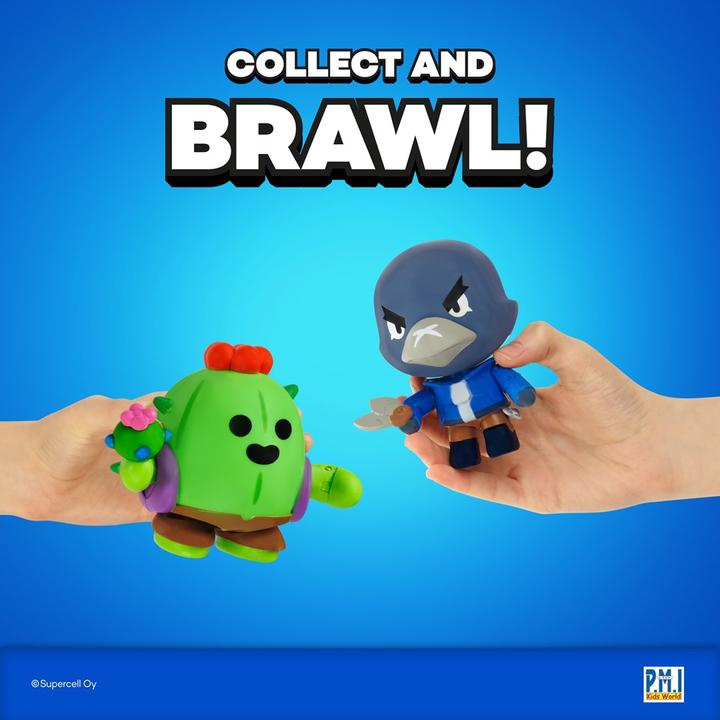 Actual product image Pmi Kids World BRAWL STARS S1 ACTION FIGURES 11cm - CROW
