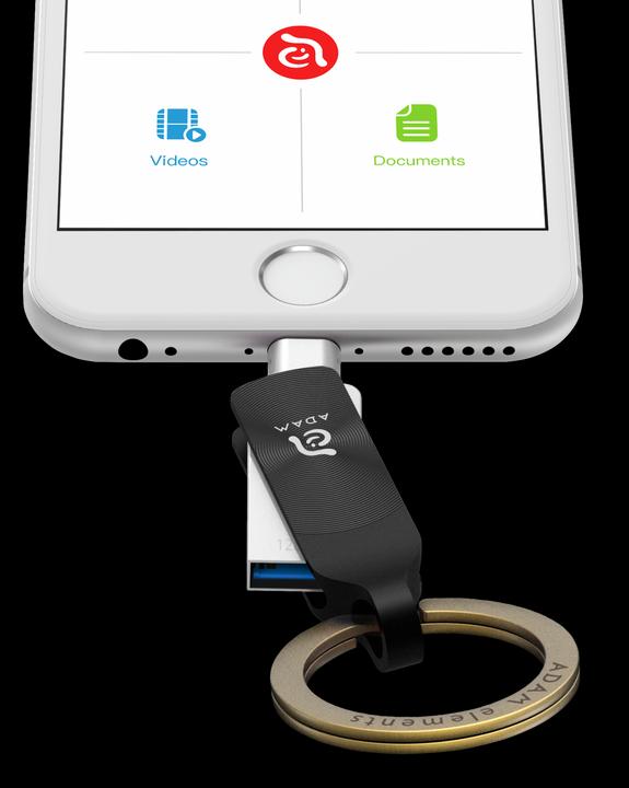 Image du produit Adam Elements iKlips Duo+ (128 Go, USB-A)