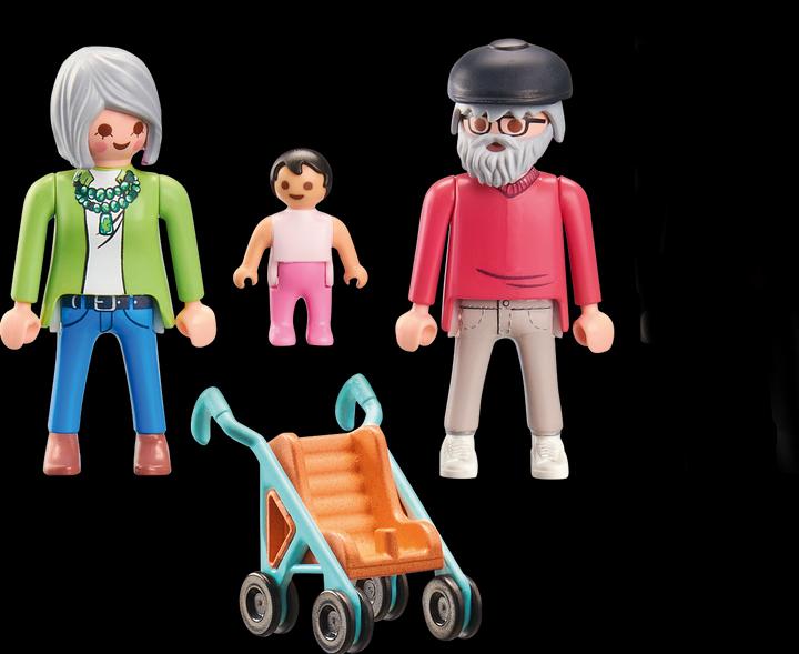 Immagine prodotto Playmobil Nonni con bambino (71613, Playmobil La mia vita)