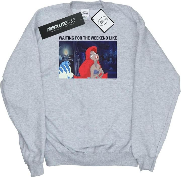 Produktbild Disney The Little Mermaid Waiting For The Weekend Sweatshirt (XXL)