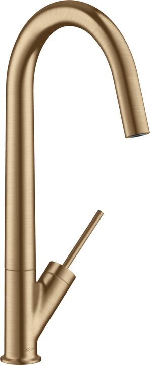 Actual product image Axor Starck single lever kitchen mixer 300 with swivel spout