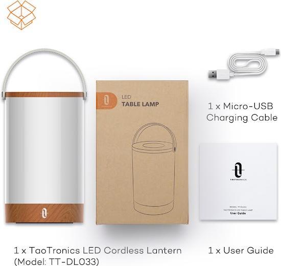 Actual product image Taotronics TT-DL23 In- & Outdoor light (300 lm)