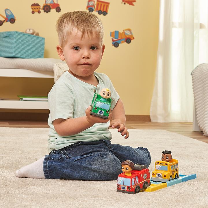 Actual product image VTech Tut Tut Baby Flitzer - CoComelon JJs rubbish truck incl. track