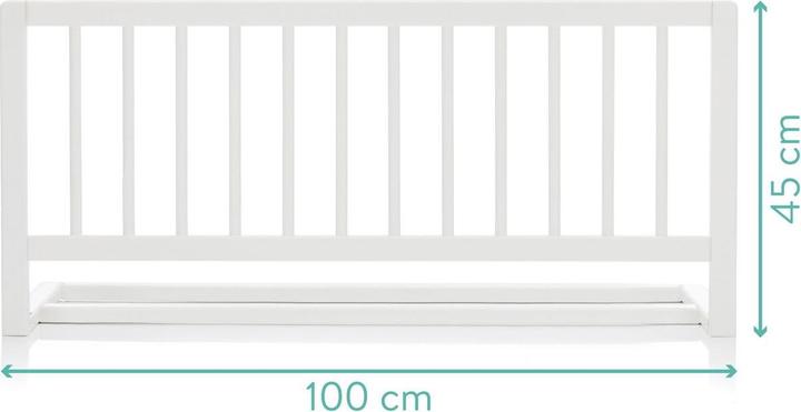 Image du produit Fillikid Barrière de lit en bois Lea (100 cm)