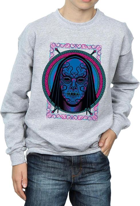 Produktbild Neon Death Eater Mask Sweatshirt Jungen (140, 146)