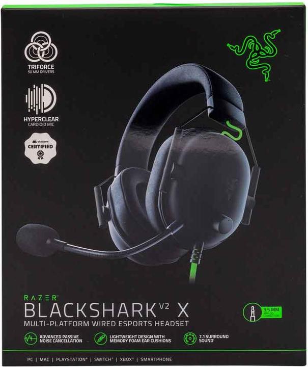 Produktbild Razer Blackshark V2 X (Kabelgebunden)