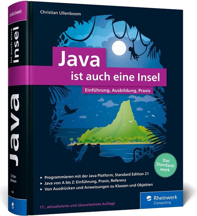 Actual product image Java ist auch eine Insel (German, Christian Ullenboom, 2023)