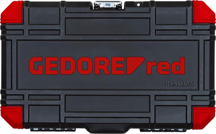 Actual product image Gedore Red Socket spanner set 1/4 46-piece
