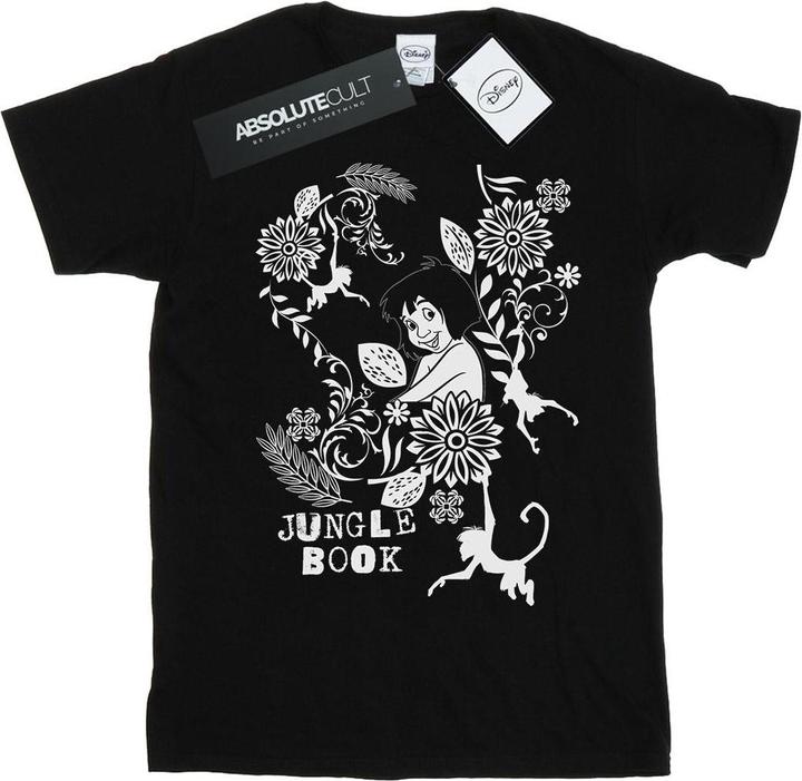 Actual product image Disney Mens The Jugle Book Mowgli Tale T-Shirt (XXL)