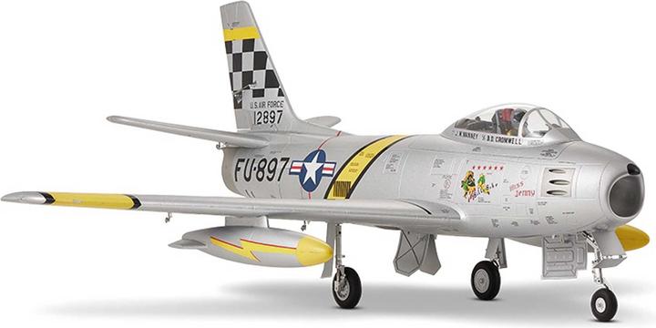 Produktbild FMS F-86 The Huff Jet EDF 80 PNP silber - 122 cm (Jet)