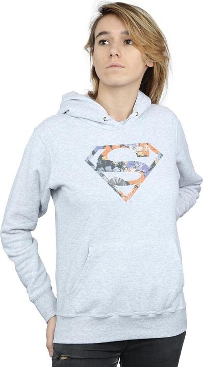 Produktbild Superman Floral Logo 2 Kapuzenpullover (M)