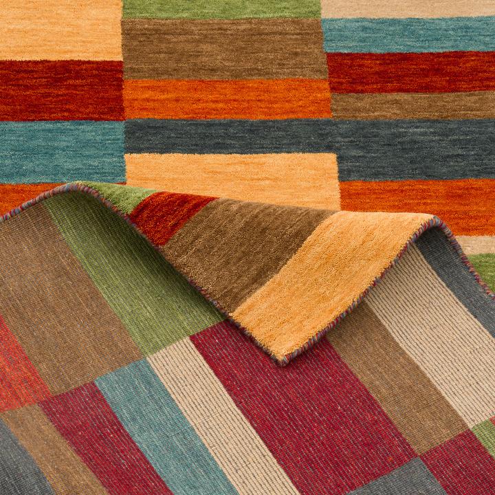 Produktbild Pergamon Natur Wolle Teppich Gabbeh Esta Läufer (70 x 300 cm)