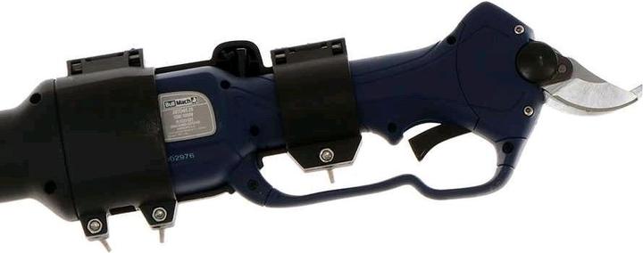 Actual product image BullMach Cordless pruning shears with extension shaft from 1.5 to 2.1 metres