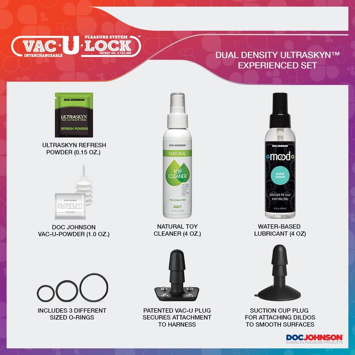 Productafbeelding Doc Johnson Vac-U-Lock - Kristallen Jellies Set
