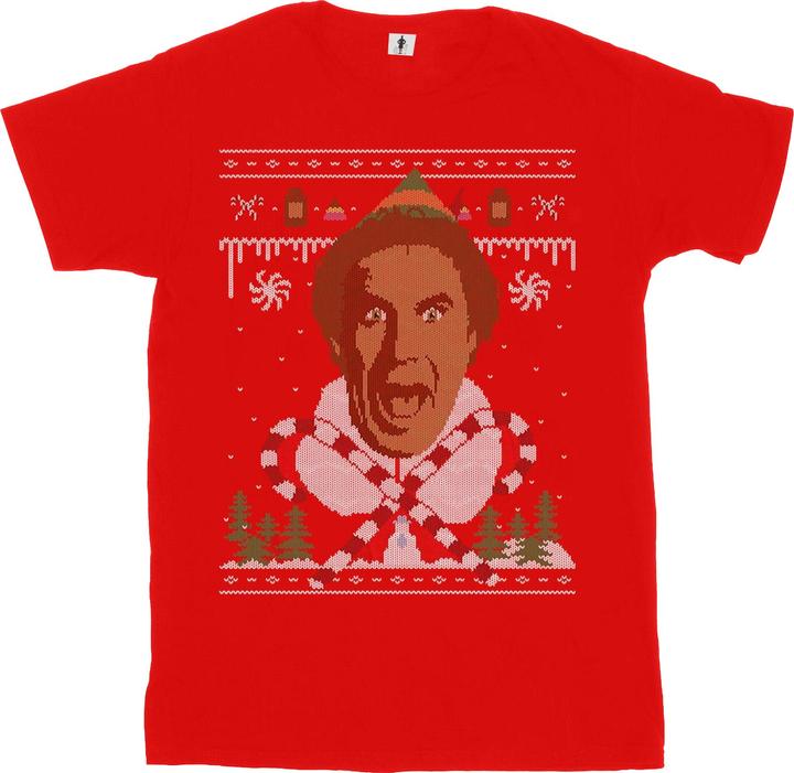 Produktbild Elf Christmas Fair Isle TShirt (XL)