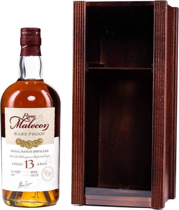 Actual product image Malecon Añejo 13 Años RARE PROOF 2006 in wooden box