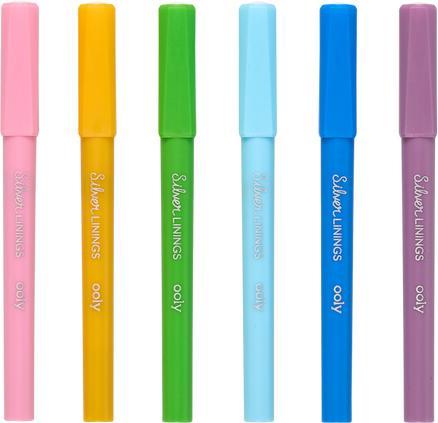 Produktbild Ooly 130-082 (Blau, Violett, Grün, Pink, Hellblau, Orange, Metallisch, 6 x)