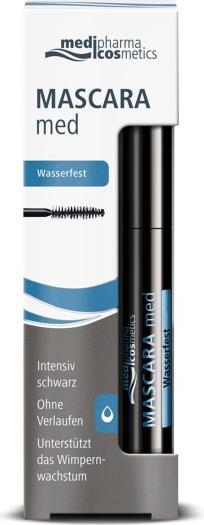 Actual product image Medipharma cosmetics Mascara med waterproof, 1 stick