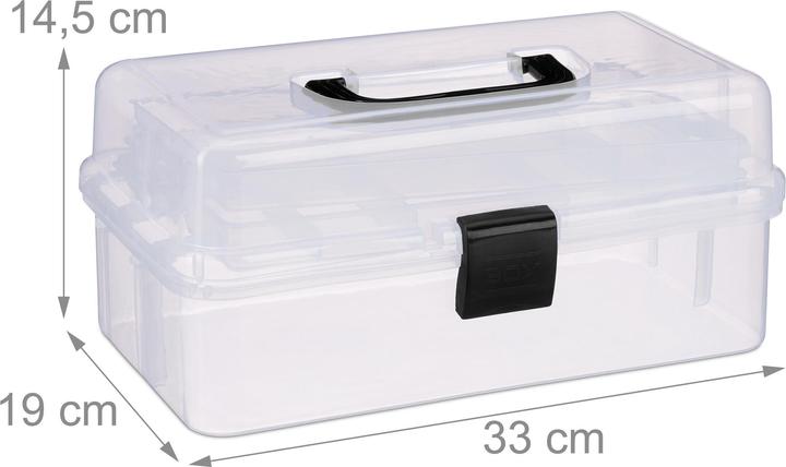 Produktbild Relaxdays Aufbewahrungsbox (33 x 19 x 14.5 cm, 9.10 l)